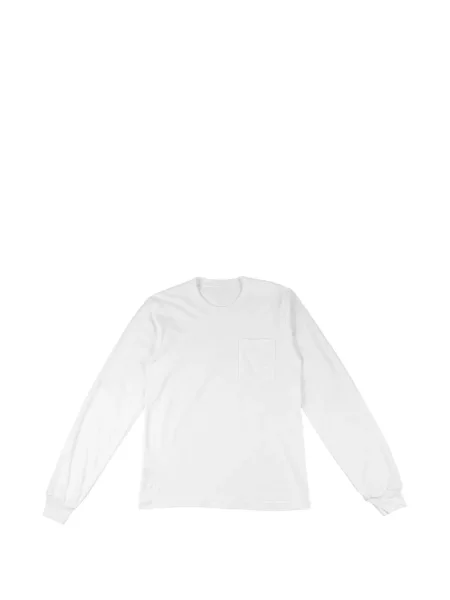 Lung tricou Chrome Hearts cu motiv cu inimi alb