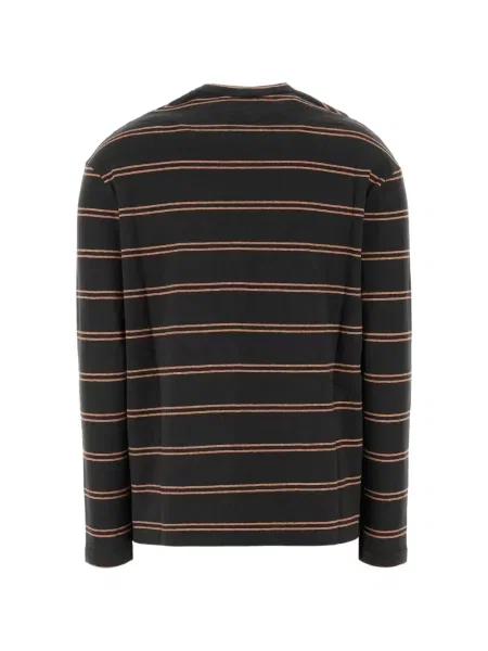 Tricou Jil Sander cu broderie negru