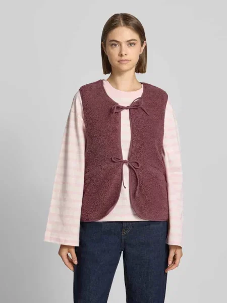 Kamizelka o kroju regular fit z wiązaniem model BABY' Only