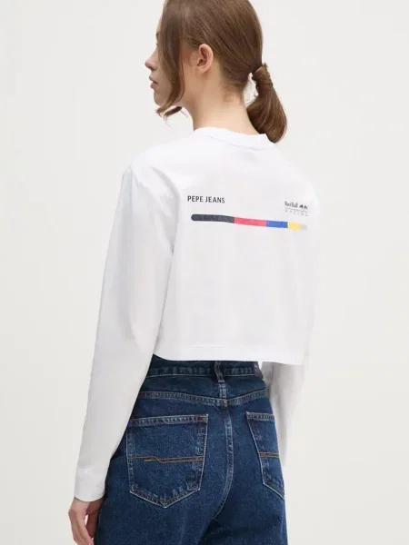 Felső Red Bull Racing X Pepe Jeans fehér