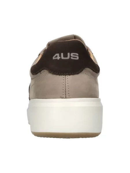 Sneakersy Paciotti skórzane beżowe