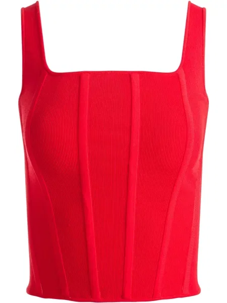 Top Alice + Olivia roșu