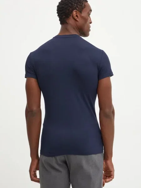 Emporio Armani Underwear Majica lounge modra