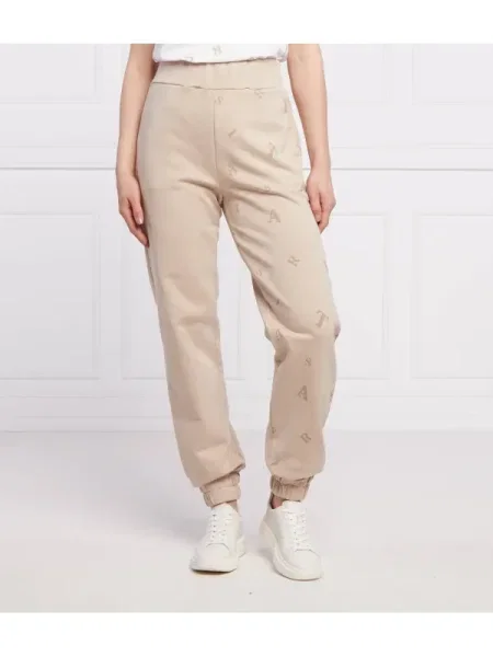 Trussardi Jogger nadrág | Relaxed fit bézs