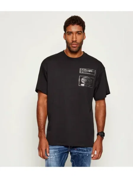 Plein Sport Tricou Hyper Sport negru