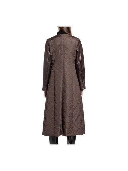 Parka Max Mara brązowa