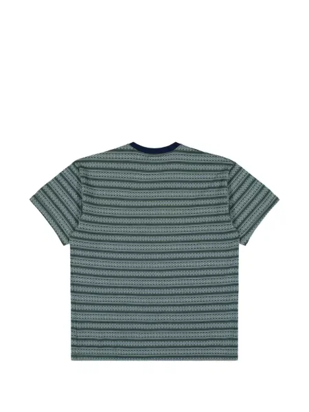 Tricou Wtaps cu imprimeu geometric verde