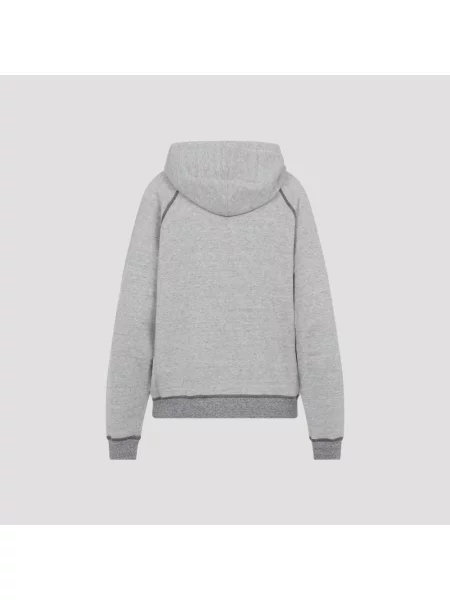 Bluza z kapturem Chloe z kapturem ze sznurkiem szara
