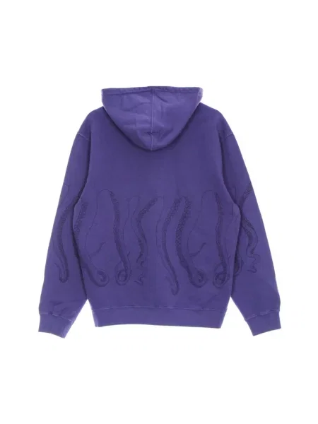 Lekka bluza z kapturem Octopus fioletowa