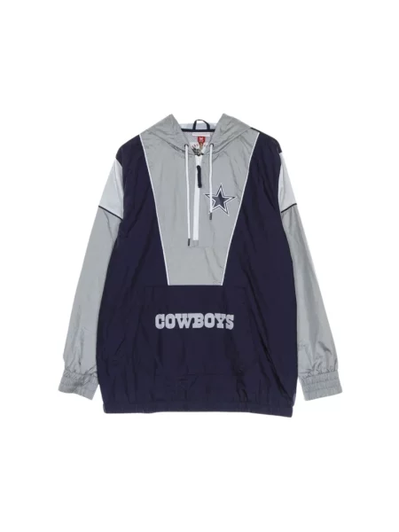 Wiatrówka Mitchell & Ness niebieska