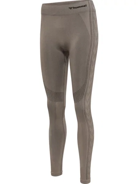 Legginsy mid-rise Hummel Shaping szare