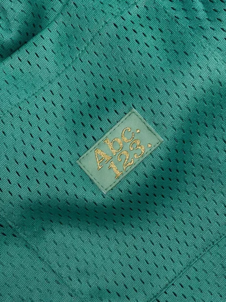 Pantaloni scurți Advisory Board Crystals plasă de cristal verde