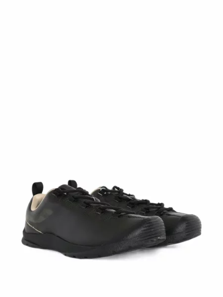 Sneakerși Keen Footwear cu șireturi din piele negru