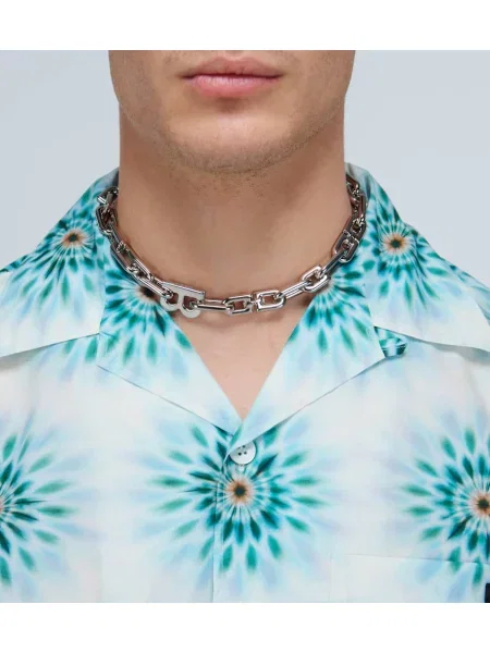Brăţară Balenciaga argintiu