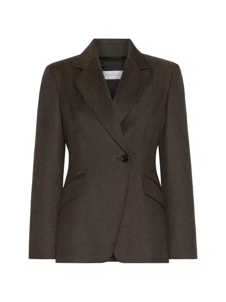 Sacou Max Mara de lână maro