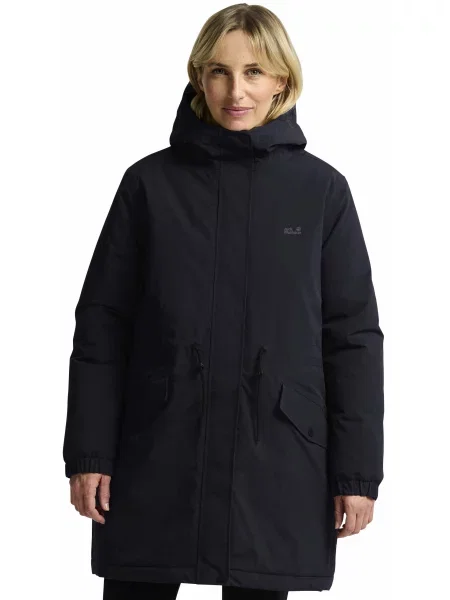 Парка Jack Wolfskin Chilly frost parka w синтетичний синій