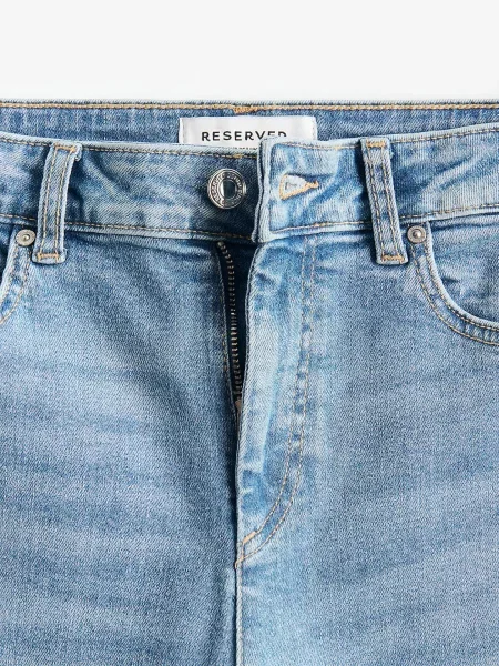 Reserved Джинси relaxed slim синій