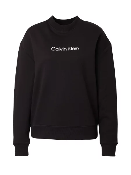 Calvin Klein Majica dugih rukava Hero Logo crna