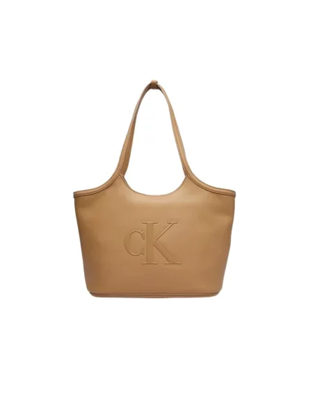 Torebka Calvin Klein brązowa