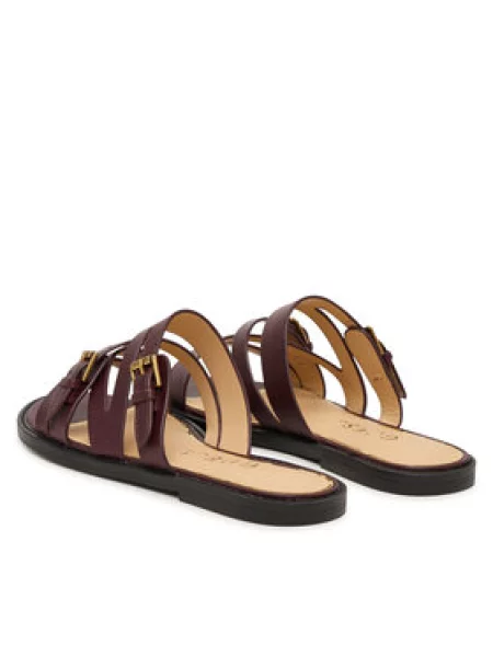 Guess Natikači FLJGRY Bordo rdeča