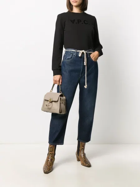 Mikina A.p.c. s potiskem černá