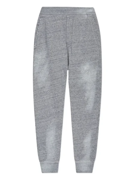 Pantaloni Dsquared2 zdrențuiți gri