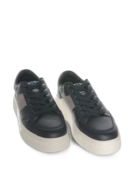 Sneakerși Armani Exchange cu imagine albastru