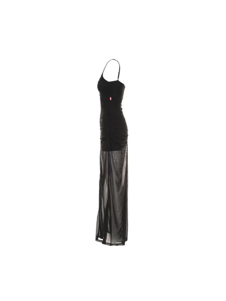 Sukienka maxi Diesel czarna