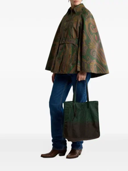 Geantă Etro verde