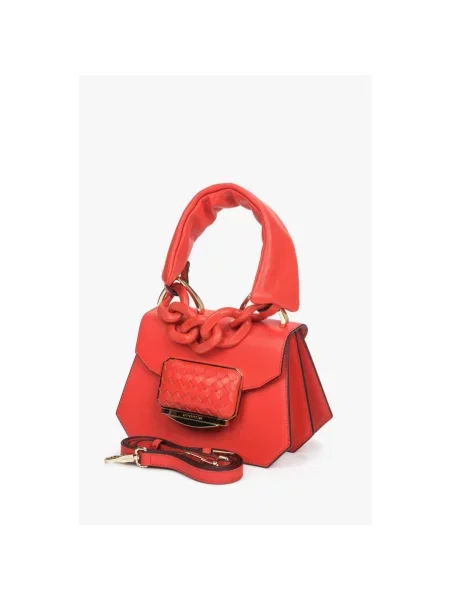 Сумка шкіряна Cromia червона