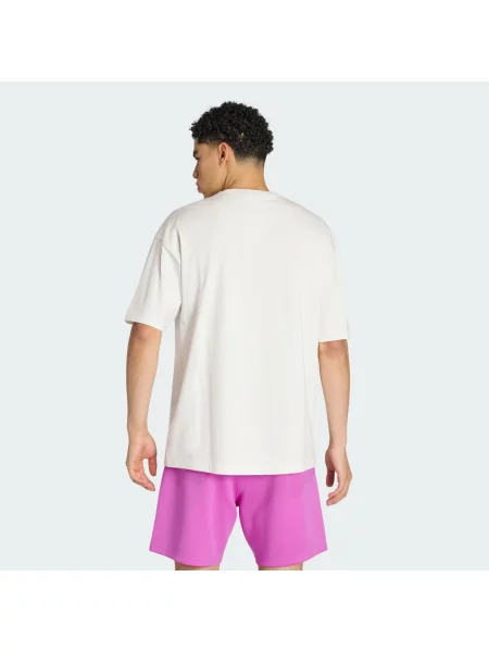 Koszulka Trefoil Essentials Spacer Loose biała