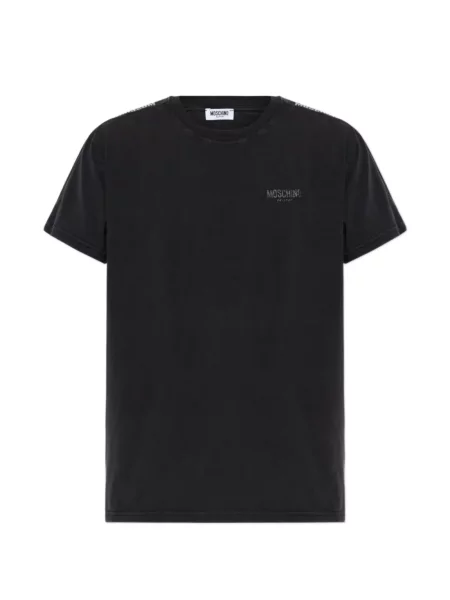 Tricou Moschino cu autograf negru