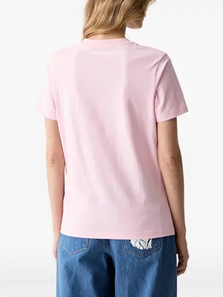 Tricou Karl Lagerfeld cu imagine roz