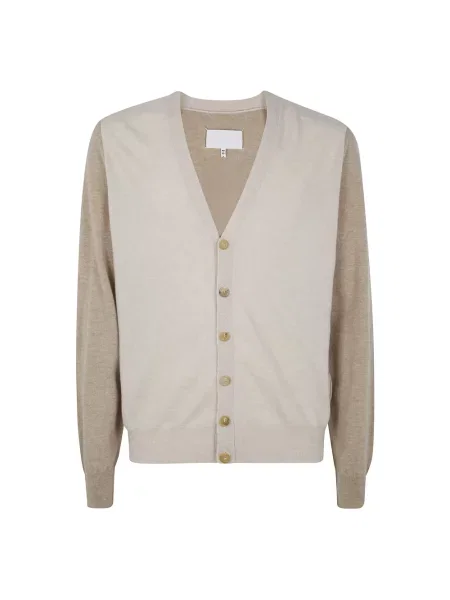 Kardigan Maison Margiela wełniany beżowy