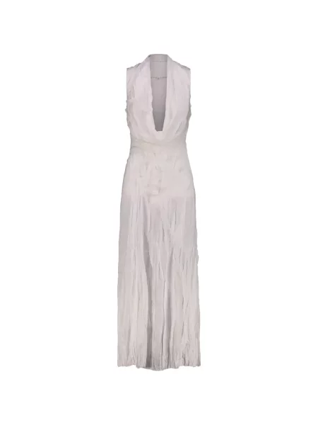 Rochie maxi Maison Margiela alb