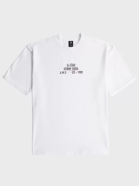 Футболка G-star Raw біла
