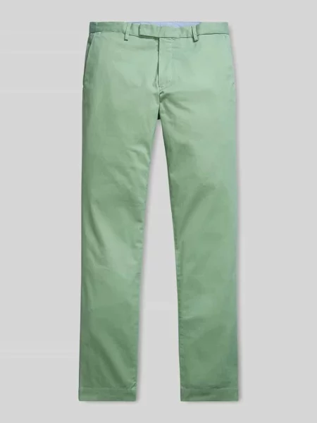 Chinosy o kroju slim fit z mieszanki bawełny Polo Ralph Lauren