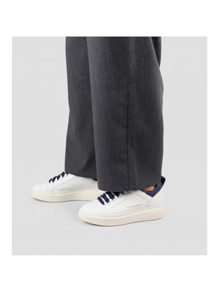 Sneakersy Alexander Smith skórzane białe
