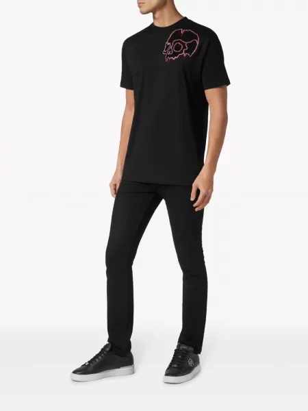 Kamínky tričko Philipp Plein černé