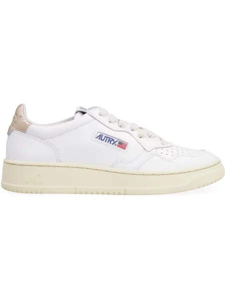 AUTRY sneakersy skórzane Medalist Low białe