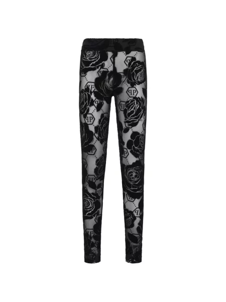 Leggings Philipp Plein negru