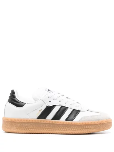 Kožené tenisky Adidas Samba bílé