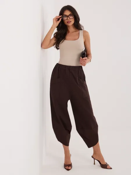 Pantaloni sport Rue Paris maro