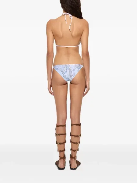Top Pucci cu imagine albastru