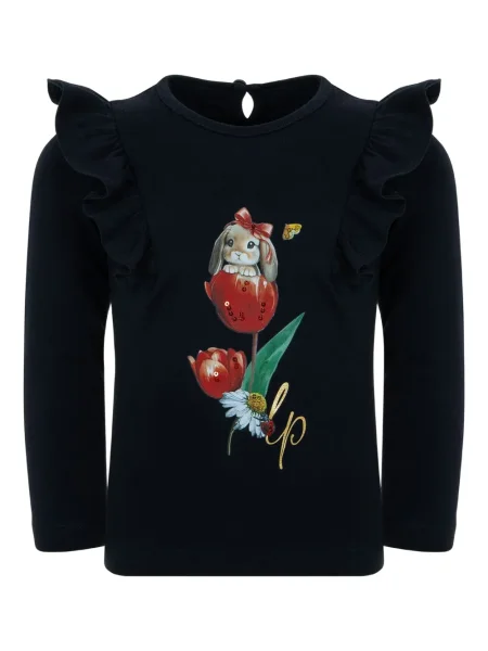 Top dziecięcy Lapin House czarny