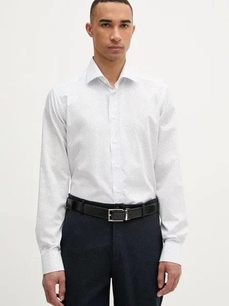 Eton cămașă pentru bărbați din alb