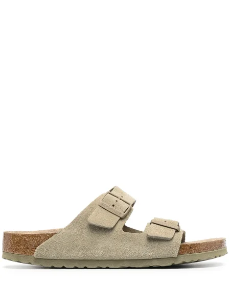 Sandale Birkenstock din piele verde