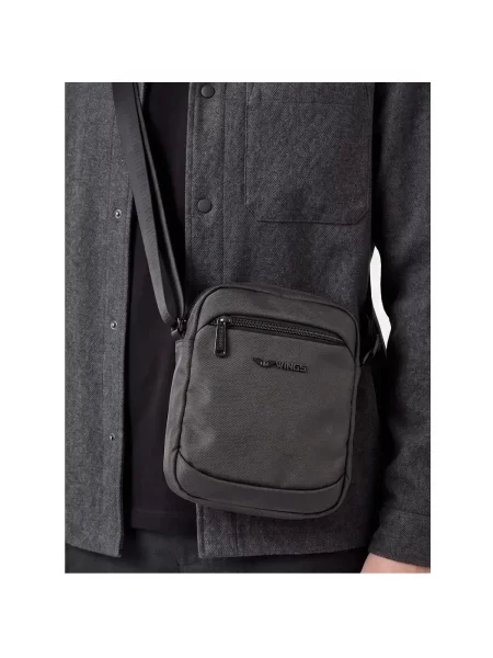 Saszetka BRANT WINGS crossbody BLACK czarna