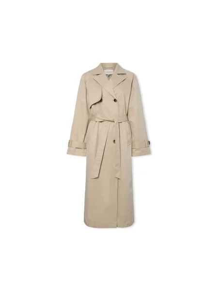 Geacă Yas plisată bej