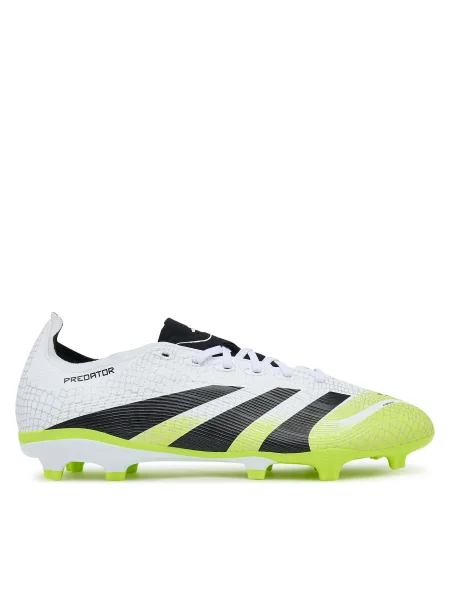 Ghete pentru fotbal adidas Predator League alb